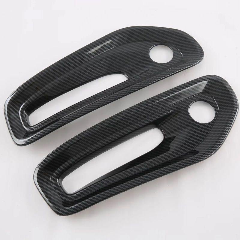 For Dodge RAM 1500 TRX    2024 ABS Front Bumper Foglight Lamp Frame Cover Trims Sticker Car Styling Accessories