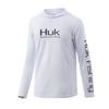 HUK fishing suit summer long-sleeved hooded fishing shirt light and thin sunscreen ice silk Luya fishing suit breathable