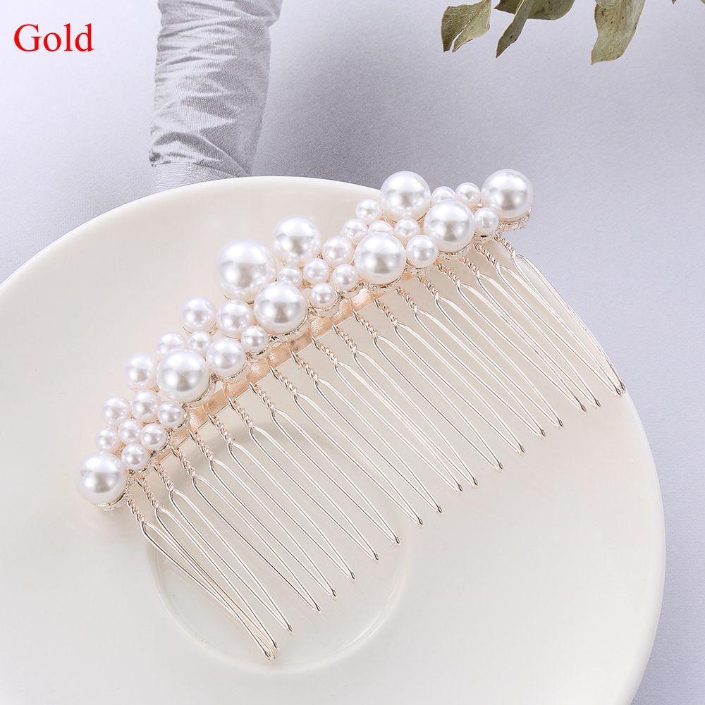 Party  Haircomb Jewelry Hair Ornaments Bridal Headpiece Hairwear Bride Barrette Pearl Hairpin