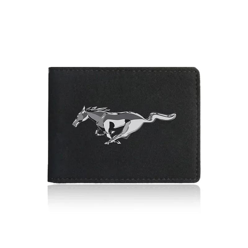 Car Sticker 2026 1Pcs Portable Car Driver License Holder PU Leather Card Bag For Ford Raptor Fiesta Focus 2 3 4 Mondeo Ecosport