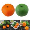 Decorative Artificial Orange Plastic Fruit Craft for Orange Partys Decors
