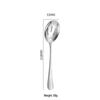 Stainless Steel Cutlery Set: Fork, Spoon, Long Ice Spoon, Western Knife, Steak Knife, Hotel Use, Customizable Logo