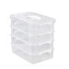 Storage Organizer Box Tool Classification Box Handmade Sewing Supplies Suitable Storage Box for Needles, Thread, Scissors,