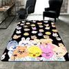 Cartoon Rabbit Rug Floor Mat for Living Room or Bedroom Soft and Comfortable Carpet a Gift for Birthday and Holiday.ZFF0913254