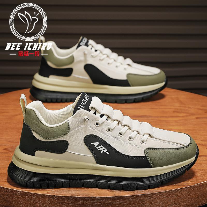 

New Summer Daddy Sneakers Lightweight Soft Sole Retro Versatile Men s Shoes Scrub Casual 39