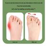 Three-Hole Toe Separator: Thickened Arch Support, Shock-Absorbing Massage Insole for Forefoot and Soft Bunion Correction