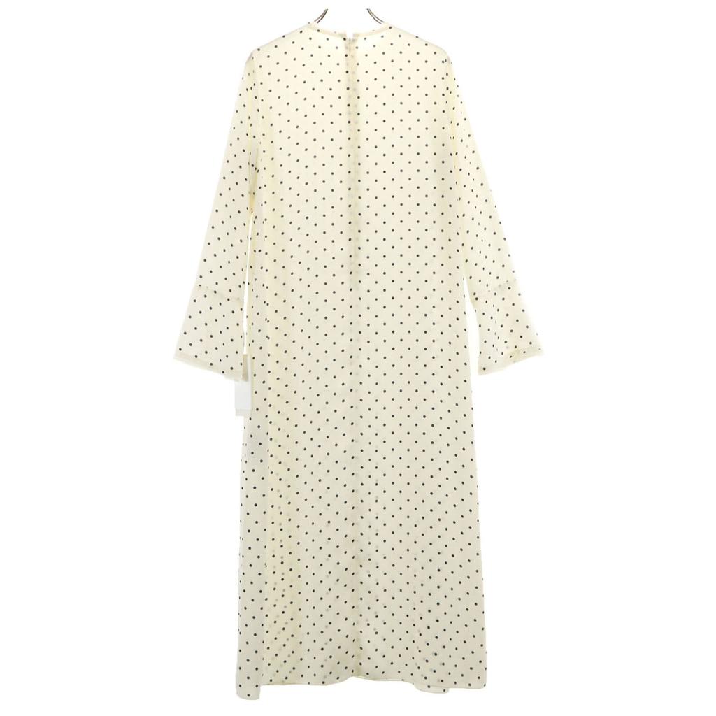 Unused Mila Owen Dot Pattern Long Sleeve See Through One Piece Polka Dot Women Used