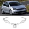 3pcs Car Chrome Steering Wheel Trim Sticker Cover Decoration Fit for GOLF 6 MK6