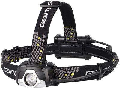 GENTOS LED Headlight AA Battery Operated Powerful 580 Lumens Waterproof Drag Force For Work Professional Use DRF-333D