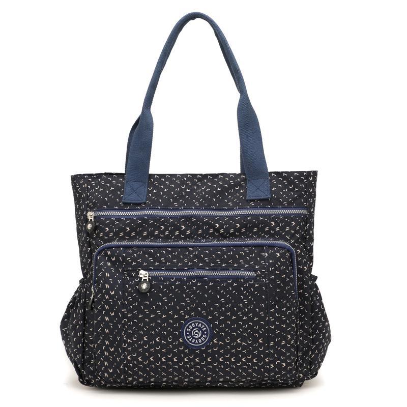 Versatile Women's Lightweight Nylon Shoulder Bag - Trendy, Casual, and Spacious Travel Handbag
