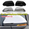 For US Version Ford Explorer -2025 Car Replacement Rearview Side Mirror Cover Wing Cap Exterior Door Housing Shell Trim