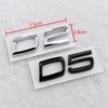 3D Auto ABS  Badge Emblem Sticker for Volvo D2 D3 D4 D5 D6 D7 Logo V40 S40 S60 S70 S80 V50 Exterieur Accessoires