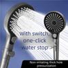 ABS Handheld Shower Head With Triple Sprays Function 130mm Coverage Area Water Filter Systems Bathroom Essential