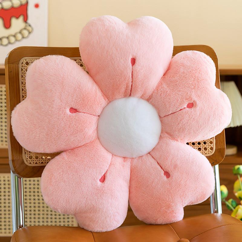 

Soft And Plush Floral Daisy Cushion Pillow For Home And Office With Colorful Options 35cm