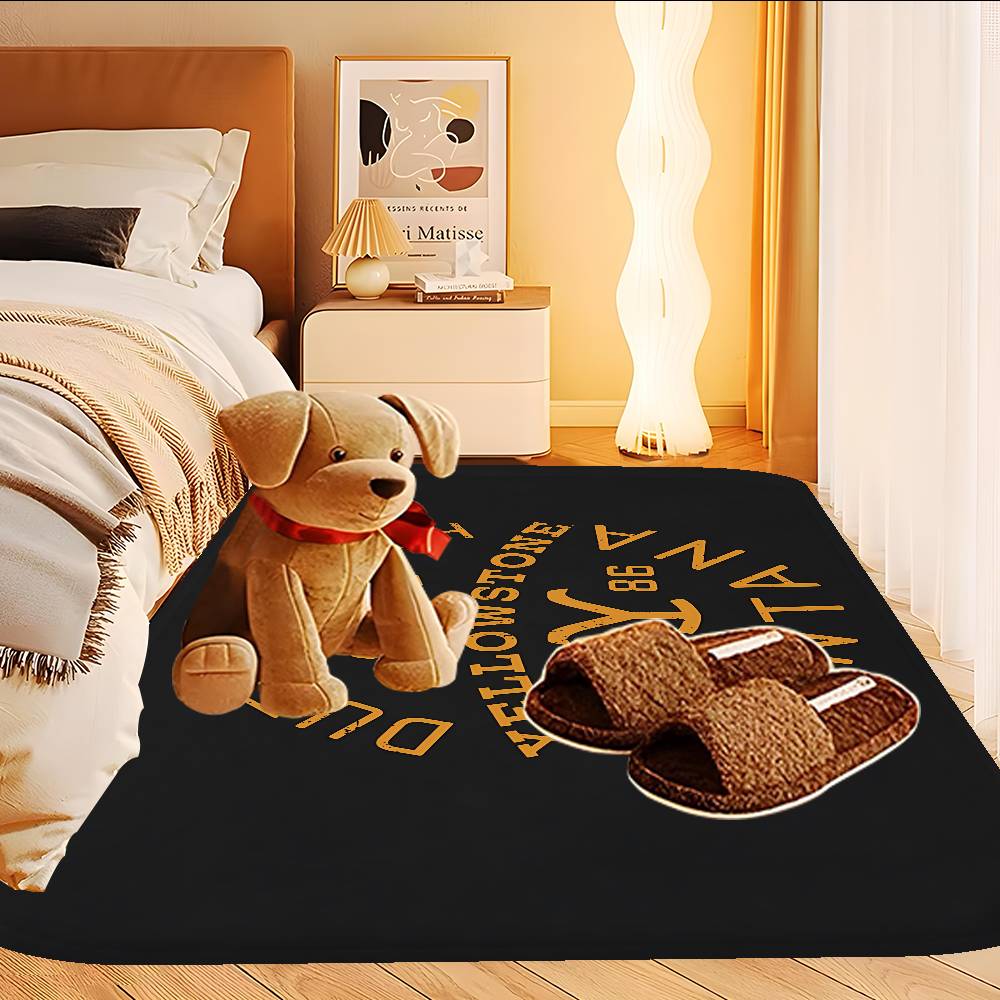 Yellowstone Room Mats Cheaper Anti-slip Modern Living Room Balcony Printed Welcome Rug