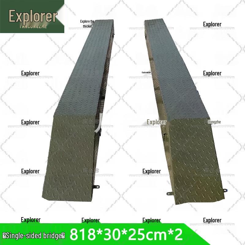 

Vehicle Driving Training Single-Sided Bridge Obstacle