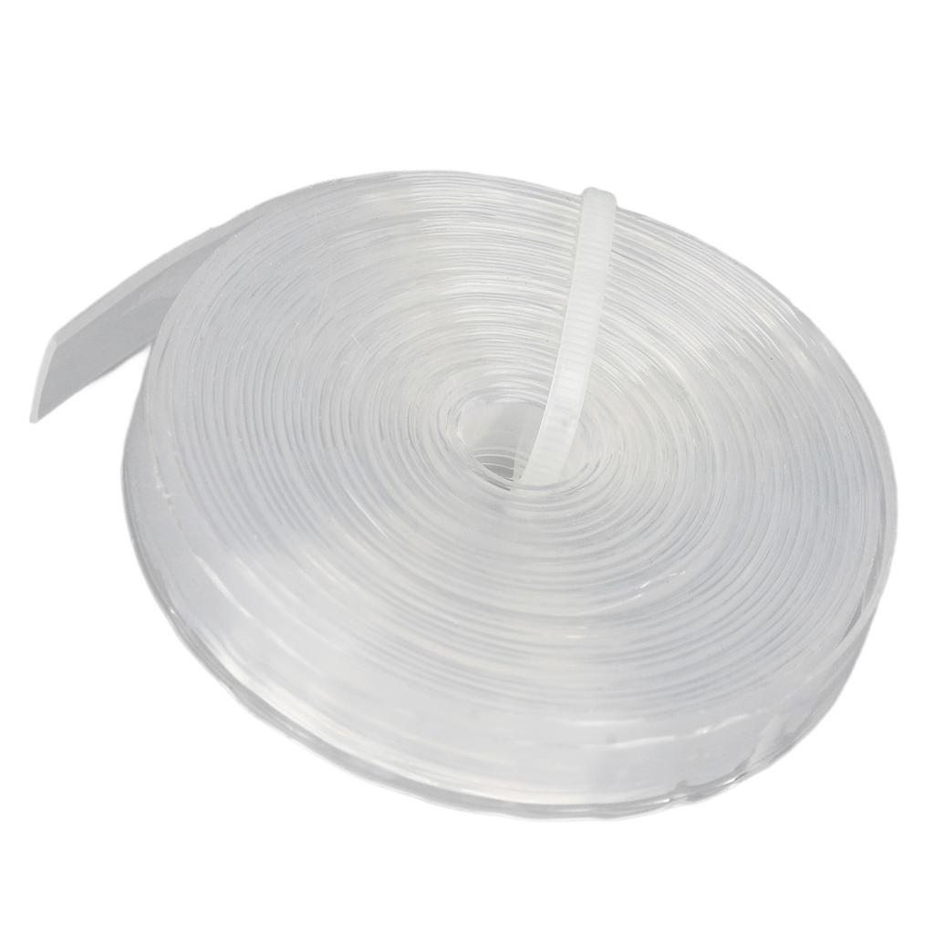 Hair System Tape Roll 0.8mm Wide Strong Adhesion Hair Extension Tape Roll for Hair Salons White