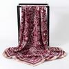 Satin Scarf Fashion Hijab Square Turban Female Luxury Bandana Headscarf Handkerchief Neckerchief Windproof Shawl Wraps Headband
