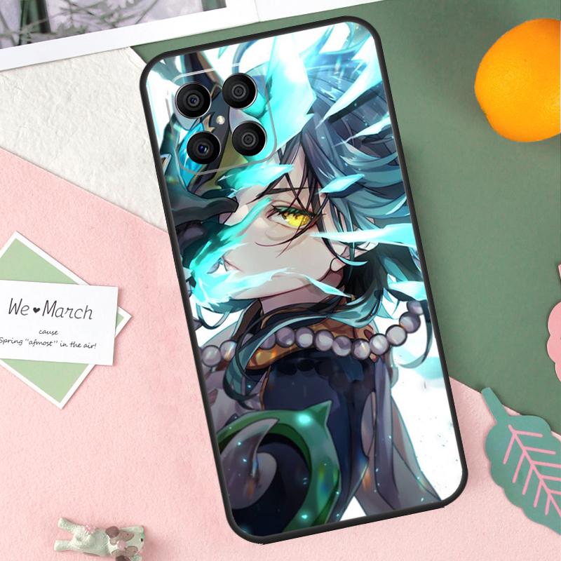 Xiao Genshin impact Case For Honor 200 Pro 50 70 90 Lite X9b X9a X8b X8a X8 X9 X9c Honor Magic 7 5 6 Pro Cover