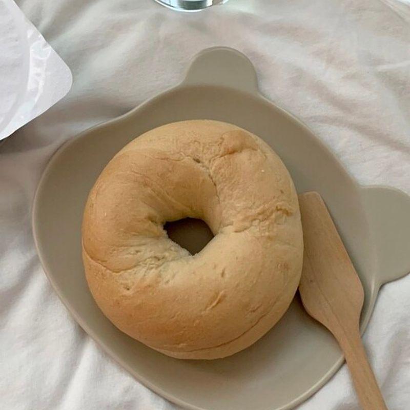 Elegant Table My Bear Bear Plate (2 Colors Breakfast Menu Home Cafe Gift)