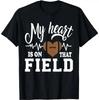 Unisex Football Mom Graphic T-Shirt For Soccer Mom Field Sports Fan Casual Top