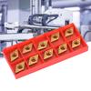 10PCS  DCMT11T304HM YBC251 DCMT32.51HM CNC Carbide Insert Blade Lathe Turning Tool