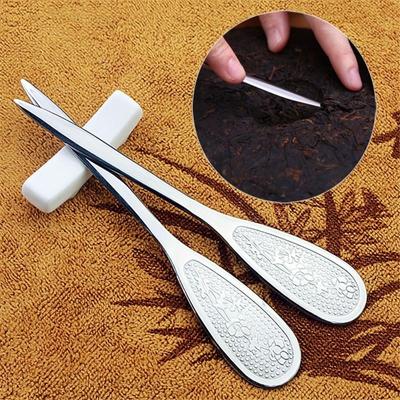 New Stainless Steel Puer Needle Thickness Insert Tea Cake Brick Cone Prying Tool