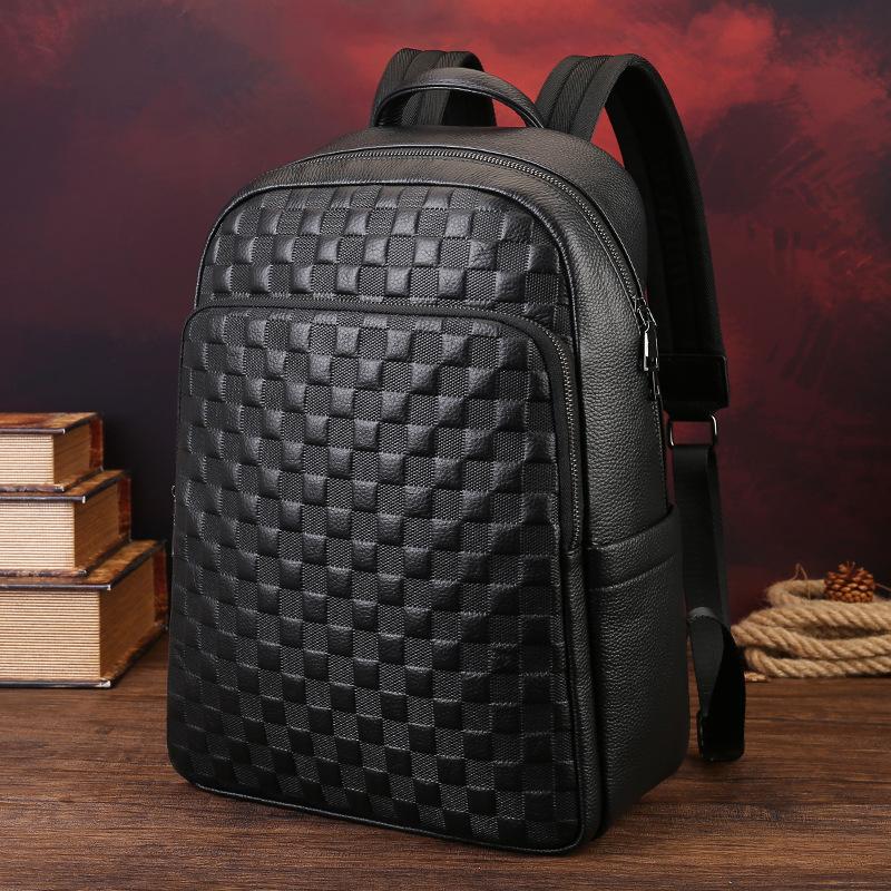 Men's Business Dual-Shoulder Bag Sophisticated, Casual, Large Capacity Schoolbag for Computers Casually
