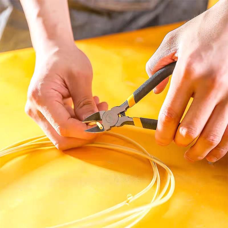 1pcs Multi-functional Nozzle Pliers Labor-saving Cutter Needle-nose Pliers Hand Plier Industrial Cutting Pliers Maintenance Tool