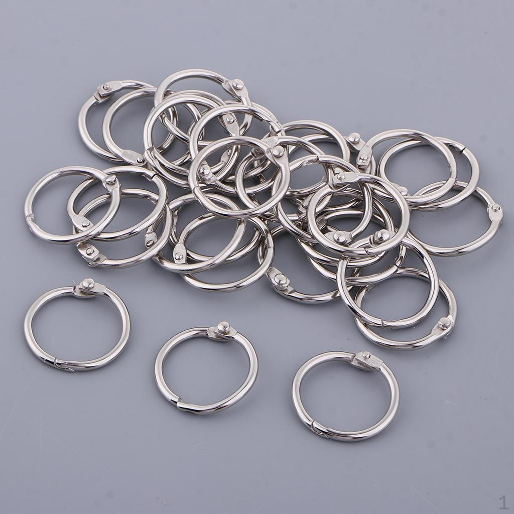 / 30 Rings Multifunctional Loose Bookbinder for Book Office
