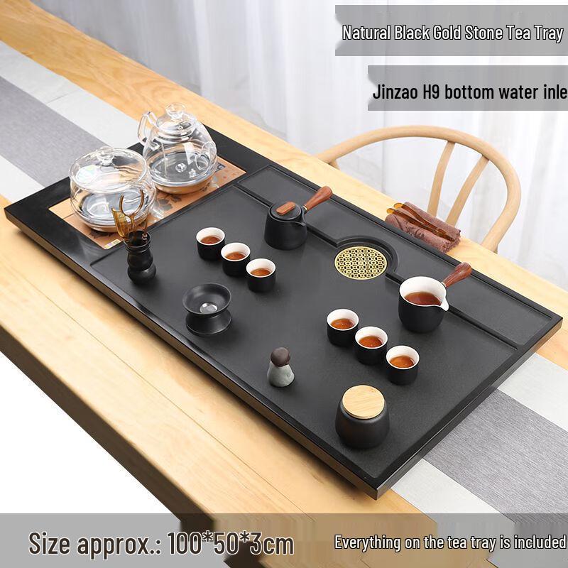 Qianxing Wujin Stone Tea Tray Tea Set