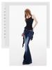 American Spicy Girl Women's 2025 Spring/Autumn Low-Rise Micro-Flare Slim-Fit Stretch Jeans