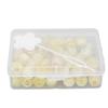 74pcs Hair Braiding Beads Hair Coil Dreadlocks Beads for   Hair Decoration Accessories