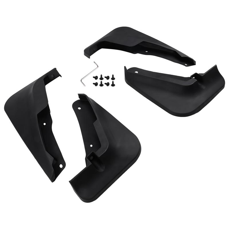 A03E-4Pcs Mudguards For Volvo EX30 2024 Mud Flaps Splash Guards Fender Mud Flaps Front Rear Car Protection Accessories