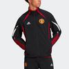 adidas Logo Stand Collar Stripe Long Sleeves Jacket Black Men's H64069