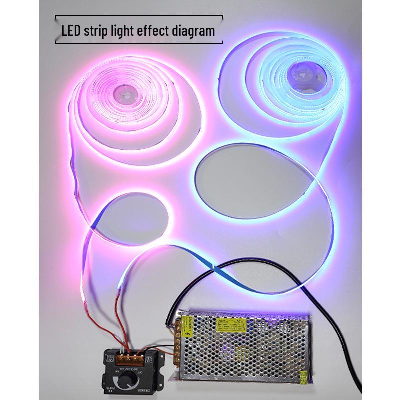 DC 12V-24V 30A LED Dimmer Switch: Stepless Brightness Control Knob
