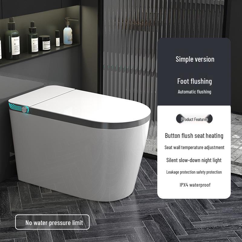 Nest Chi Smart Toilet: Household Automatic Flip Lid, Instant Heating, Sterilization, No Water Pressure Limit.
