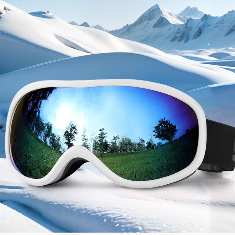 Xin Jing Zhou Double-Layer Anti-Fog Ski Goggles