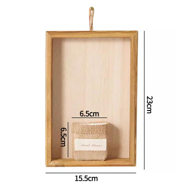 Simulated Plant Artificial Flower Decoraitons Wall Hanging Plant in Frame Home Garden Decors Outdoor Yard Artificial Plants