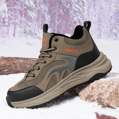 Mode Winterlaarzen Voor Mannen Platform Sneeuwsneakers Mannelijke Mannenlaarzen Casual Buiten Wandelsneakers Laarzen Voor Mannen