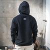 Autumn and Winter New Solid Color Fleece Sweater Men's Tide Brand Large Size Pullover Hoodie Outdoor Warm Top Trendy
