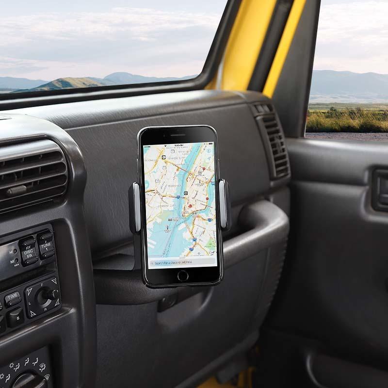 Držák interkomu do auta Držák klipu na mobilní telefon Stojan Vhodný pro Jeep Wrangler TJ 1997-2006 Příslušenství interiéru auta