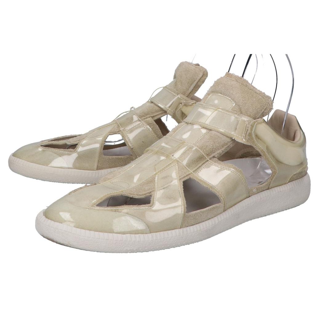 Maison Margiela 22 PVC/Suede Sandals shoes 42 beigeUsed