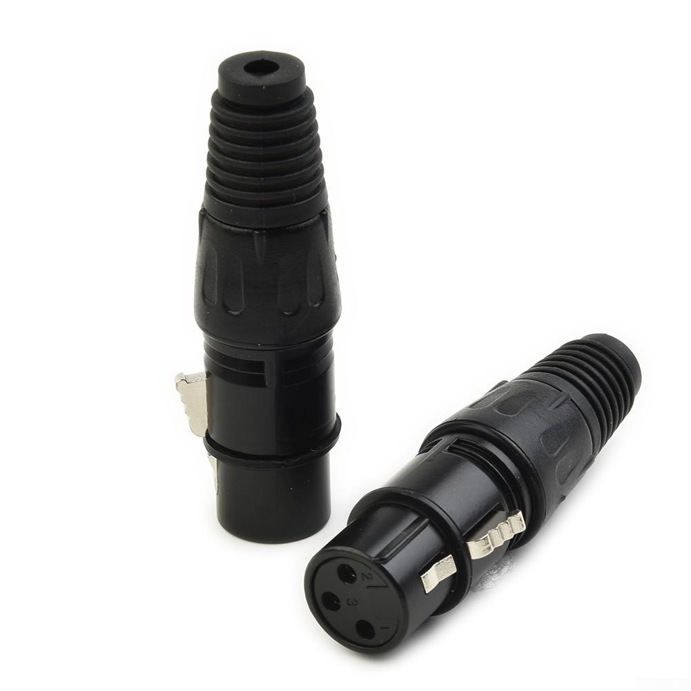 10 Pairs XLR Male Coupling 10 Male + 10 Female Microphone Cable 3-pin Cable Set