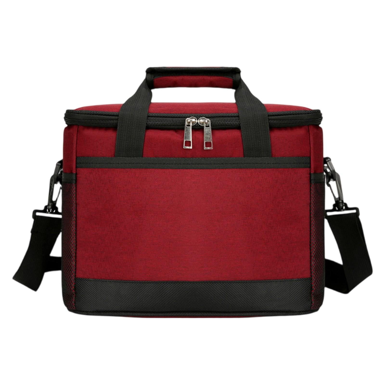 

Уличная сумка-холодильник, Портативное хранение, Пакет со льдом, Портативный кемпинг, Пикник, Сумка для изоляции и охлаждения One Size красный