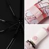 Auto Anti-Rebound Cartoon Umbrella for Female Students: Foldable, Portable, Dual-Use Sun and Rain Protection