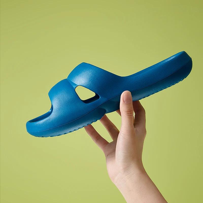 

Shoes for Men Home Slippers Slippers House Mens Flip Flops Man Sandals Sneakers Male 2025 New Casual House Shoes Fashion Outdoor 44-45 синій