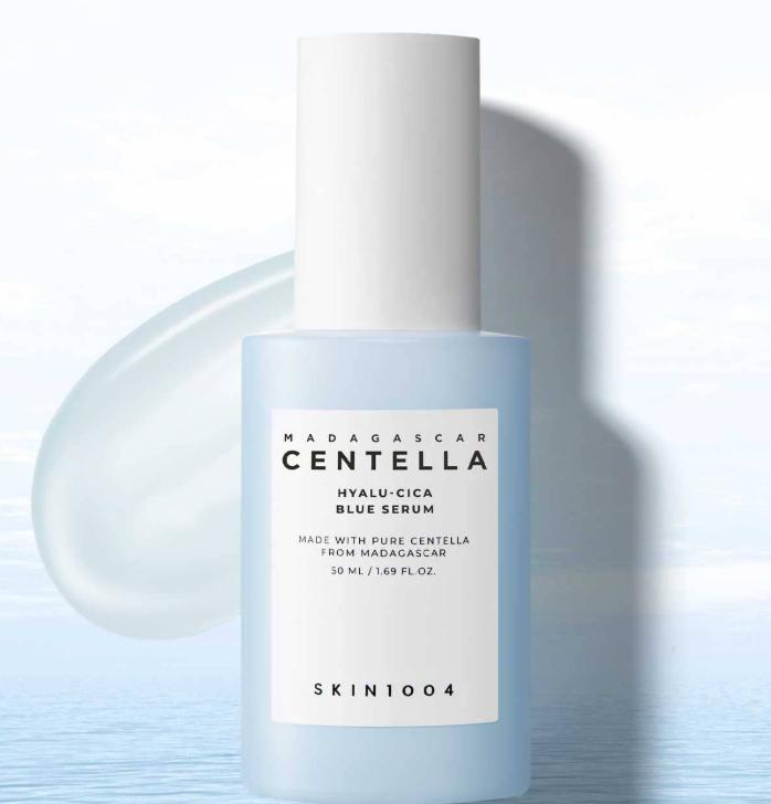 SKIN1004 Madagascar Centella Hyalu-Cica Blue Serum 50ml – Hydration & Soothing Care Serum