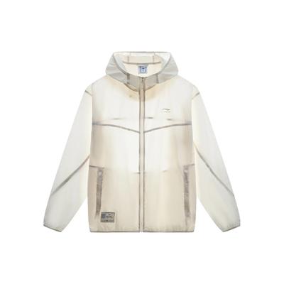 Sports Lifestyle Series Solid Color Zipper Hooded Long Sleeve Sun Protection Jacket Men Jackets Off-White AFDT163-11