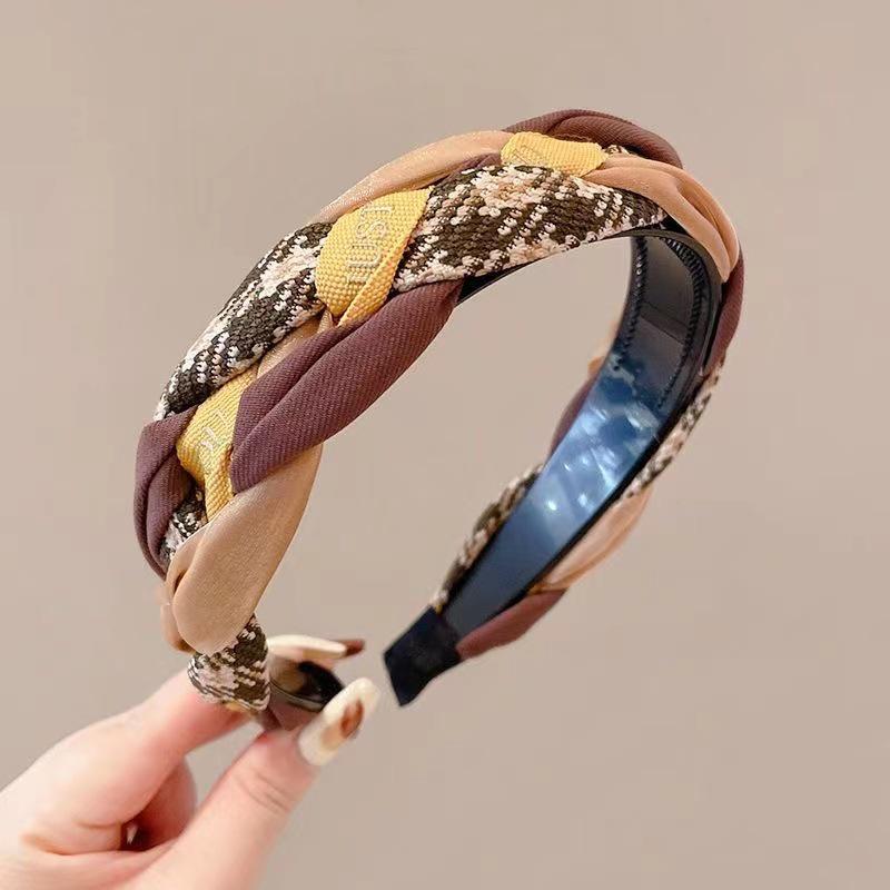 Women's Retro Korean Christmas Headband: High-End Autumn/Winter Hair Jewelry & Versatile Accessory